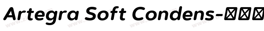 Artegra Soft Condens字体转换